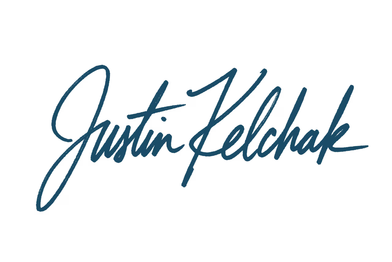 Justin Kelchak signature