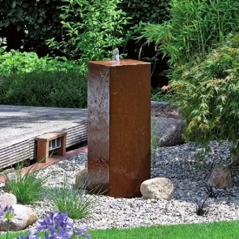 Metal Column Fountain