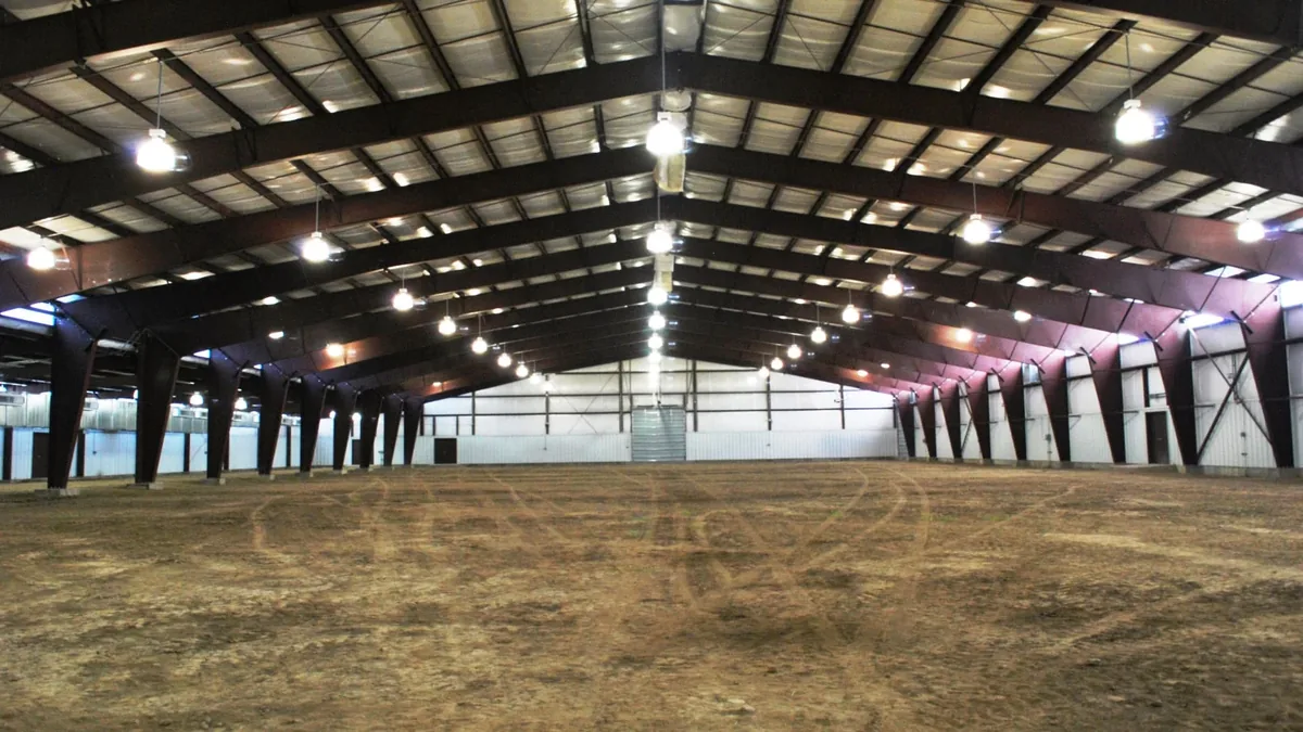 Buck Steel steel riding arenas